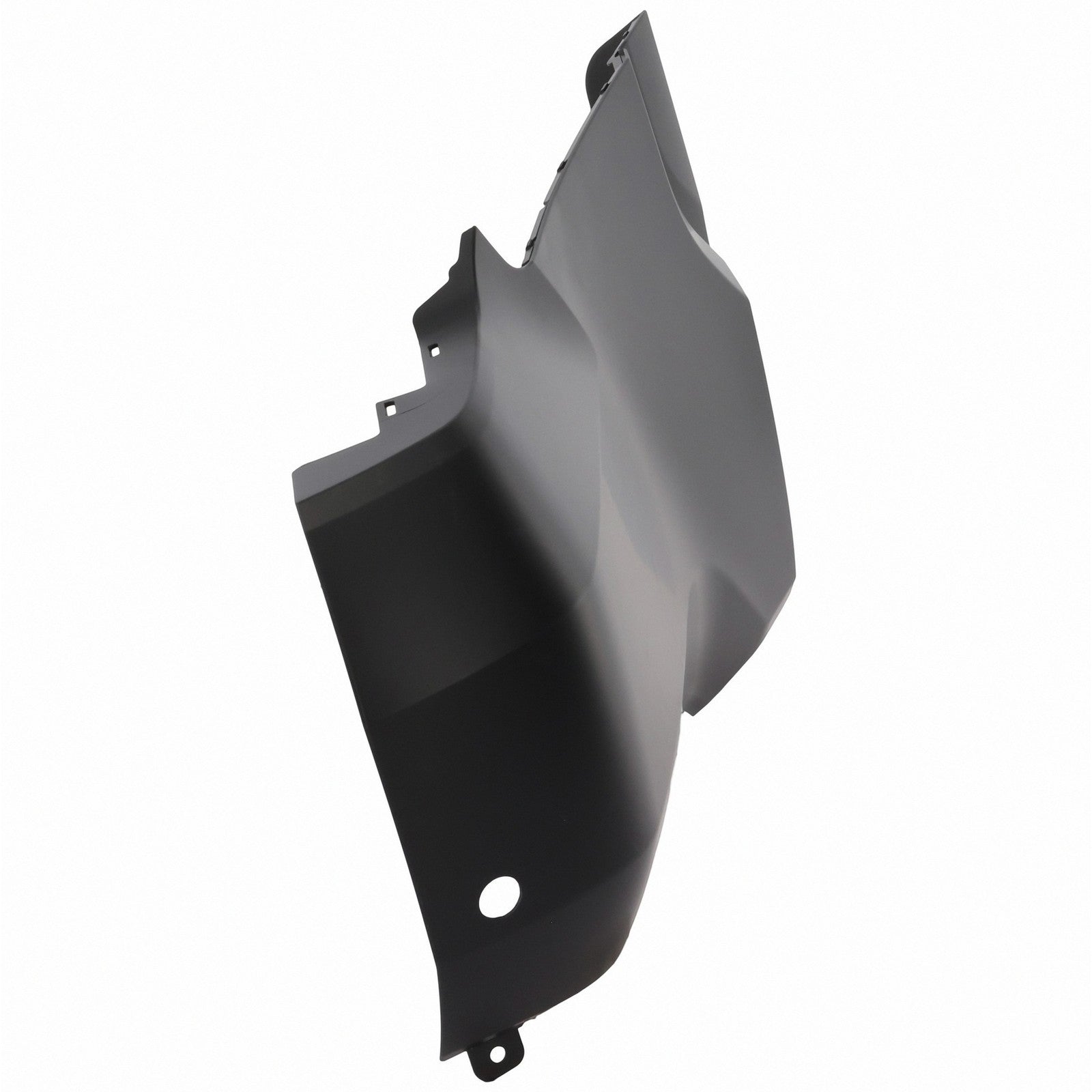Brand-new painted Toyota Tundra right rear bumper end ready for installation