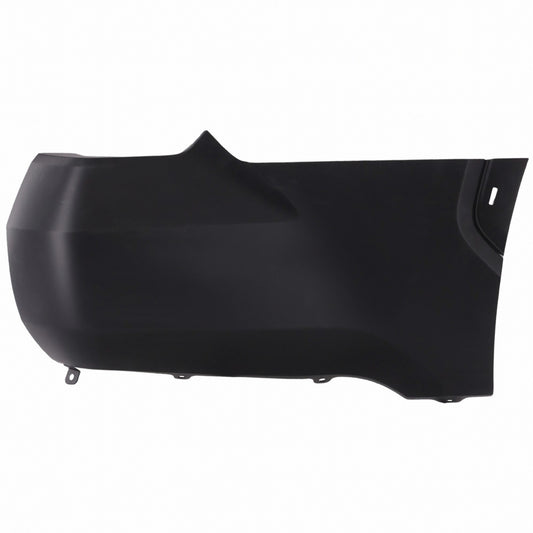Painted Toyota Tundra passenger-side right rear bumper end with molding holes