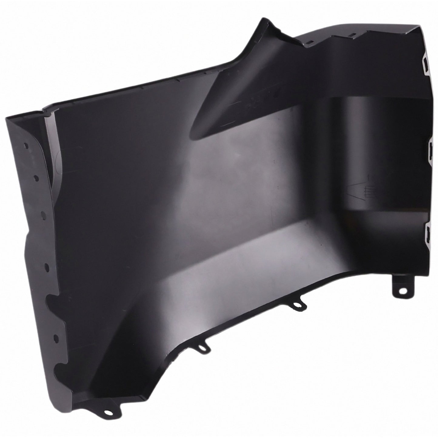 Brand-new painted Toyota Tundra right rear bumper end ready for installation