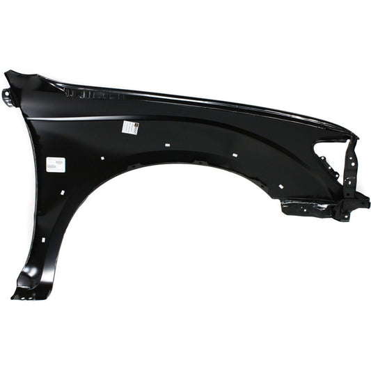Toyota Tacoma painted left front fender shown from an angled view