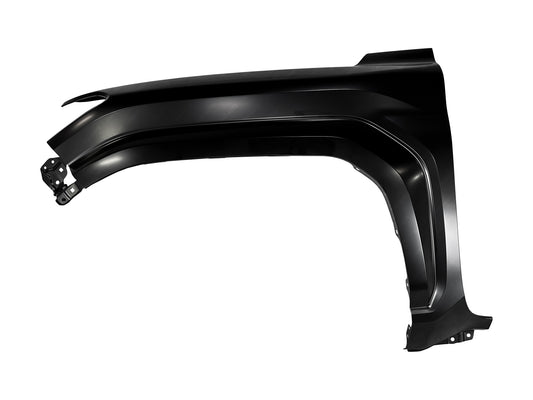 Painted Toyota Tacoma driver-side left front fender without fender flare