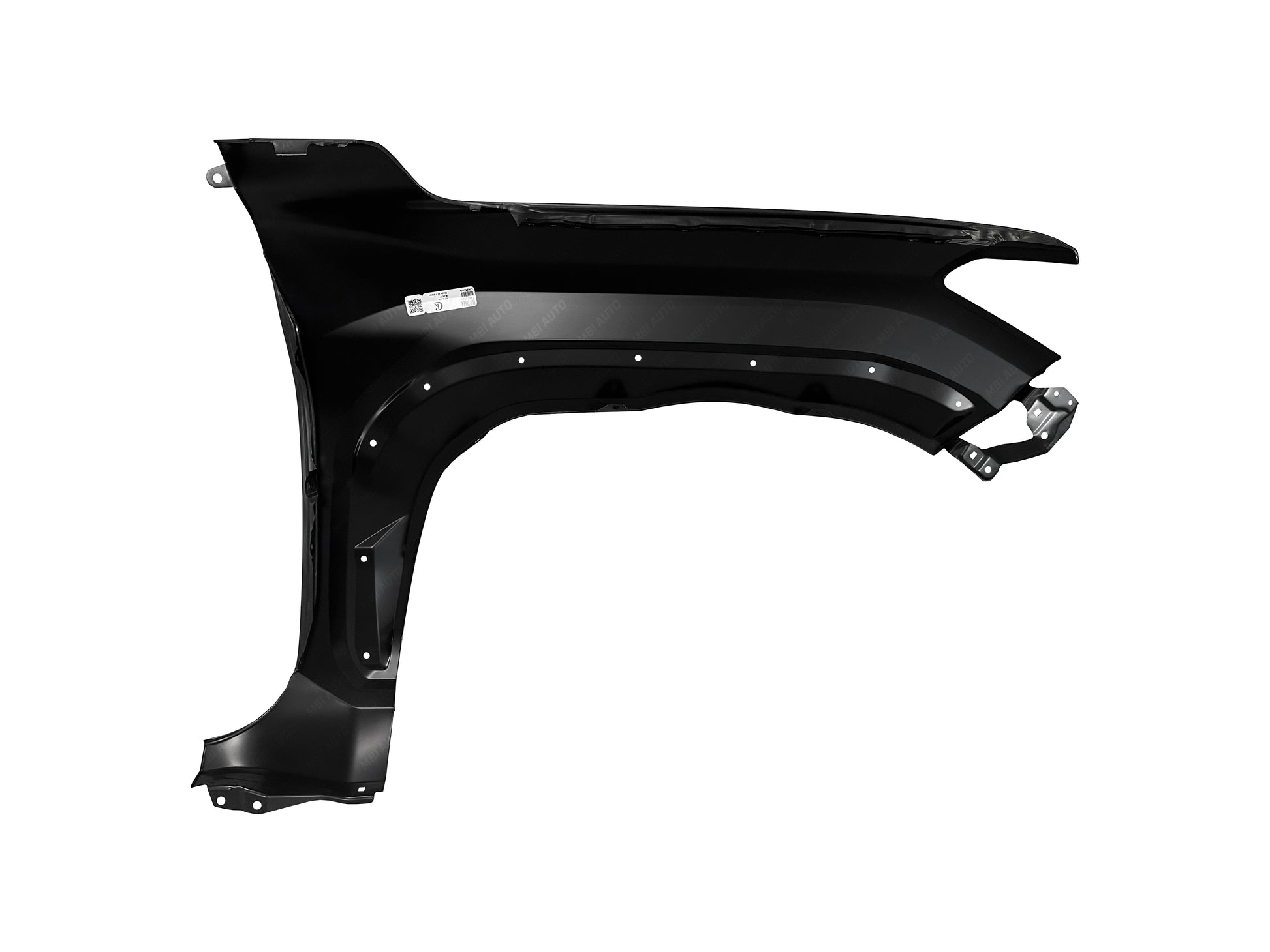 Toyota 4Runner painted left front fender shown from an angled installation view
