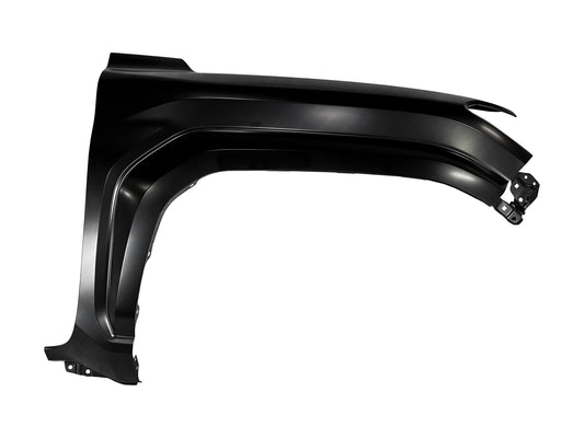 Painted Toyota Tacoma passenger-side right front fender without fender flare