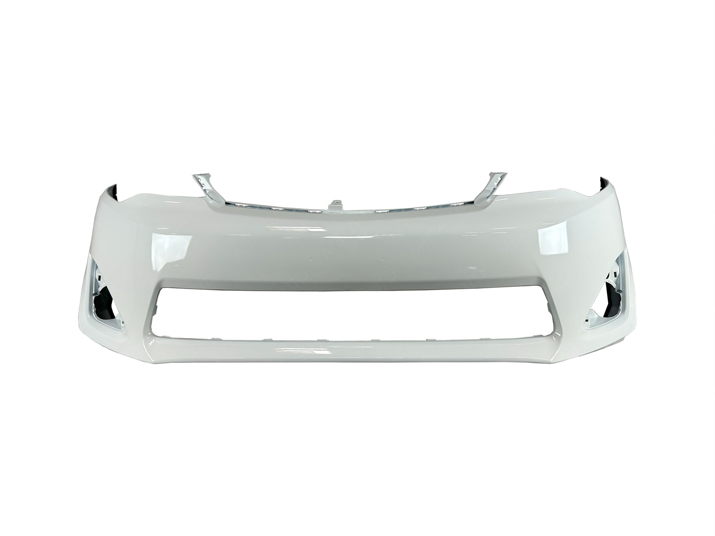 Painted White Front Bumper 040 for 2012 - 2014 Toyota Camry TO1000378 Bumper-King