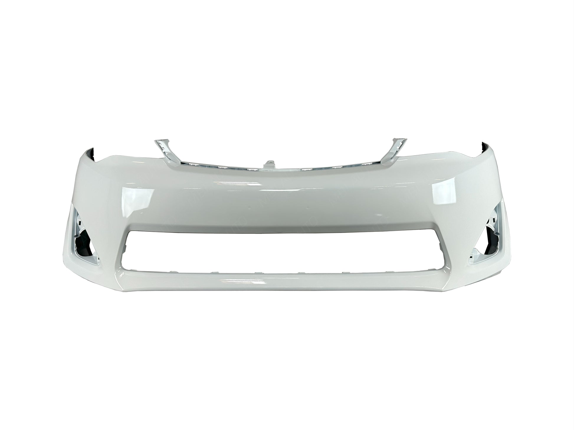 Painted White Front Bumper 040 for 2012 - 2014 Toyota Camry TO1000378 Bumper-King