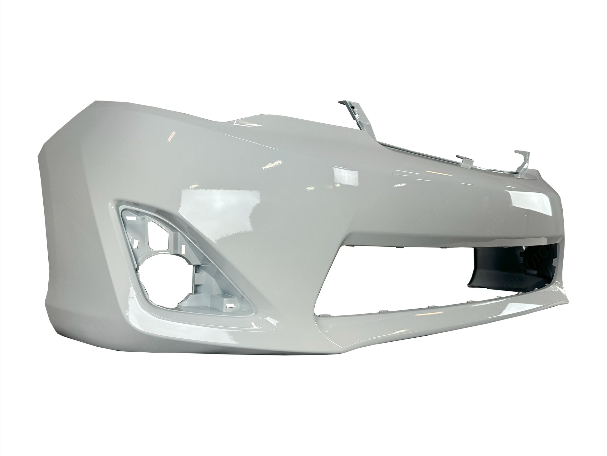 Painted White Front Bumper 040 for 2012 - 2014 Toyota Camry TO1000378 Bumper-King