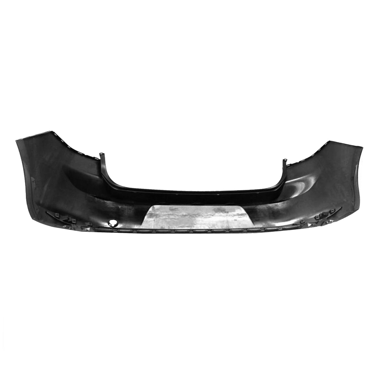 2015–2017 VW Golf painted rear bumper cover without sensor holes