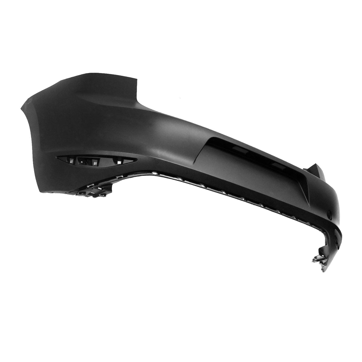 Painted VW Golf GTI rear bumper for models without park sensors