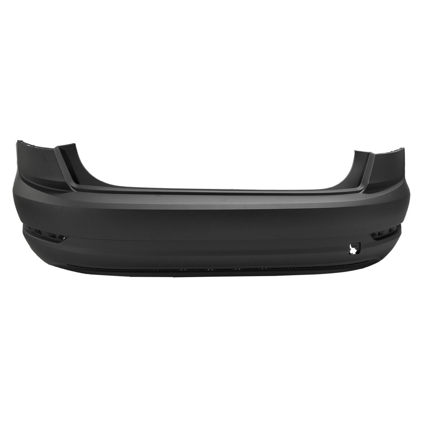 Painted Volkswagen Jetta rear bumper cover