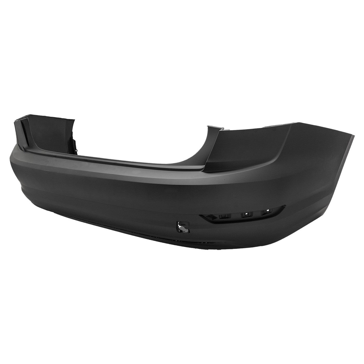 Painted Volkswagen Jetta rear bumper cover replacement